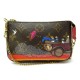 SAC LOUIS VUITTON MINI POCHETTE ACCESSOIRES M41655 TOILE MONOGRAM NOEL 2015 BAG