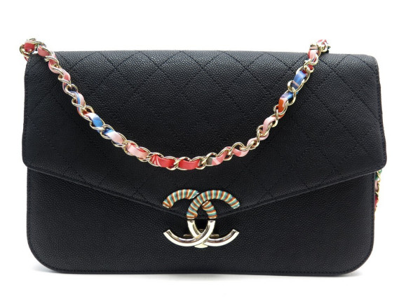  sac a main chanel cuba cc flap cuir caviar