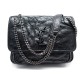 NEUF SAC A MAIN YVES SAINT LAURENT NIKI BABY BANDOULIERE CUIR NOIR HANDBAG 1890€