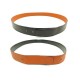 CEINTURE HERMES LIEN REVERSIBLE 32MM T80 EN CUIR ORANGE & NOIR LEATHER BELT 375€