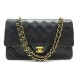 SAC A MAIN CHANEL CLASSIQUE TIMELESS MEDIUM CUIR NOIR MATELASSE HAND BAG 8250€