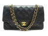 sac a main chanel classique timeless medium cuir noir