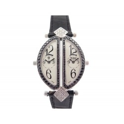 MONTRE THE ROYAL DIAMOND BY CHATILA BA812 OR BLANC 18K QUARTZ DIAMANTS 22000€