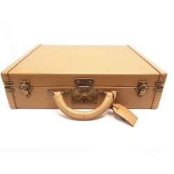 VALISE LOUIS VUITTON MALLE PRESIDENT 45 EN CUIR EPI BEIGE LEATHER SUITCASE 6000€