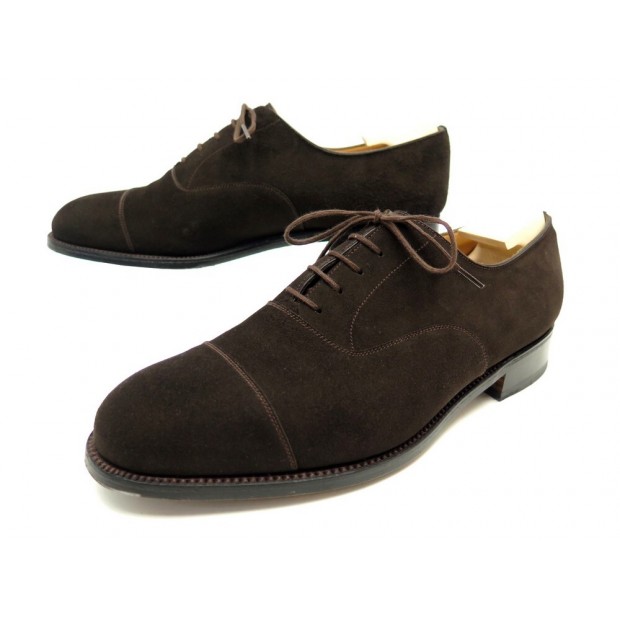 CHAUSSURES JM WESTON 310 COMMANDE SPECIALE 9.5E 43.5 LARGE RICHELIEU SHOES 855€