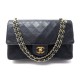 VINTAGE SAC A MAIN CHANEL CLASSIQUE TIMELESS CUIR MATELASSE NOIR HAND BAG 8250€