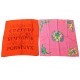 LOT DE 2 GAVROCHES HERMES FOULARD L'ETE DE LOULA + ALPHABET SILK SCARF SET 360€