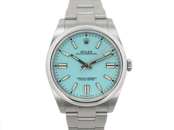  montre rolex 124300 oyster perpetual 41mm tiffany
