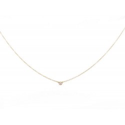 NEUF COLLIER TIFFANY & CO DIAMONDS BY THE YARD ELSA PERETTI OR 18K DIAMANT 920€