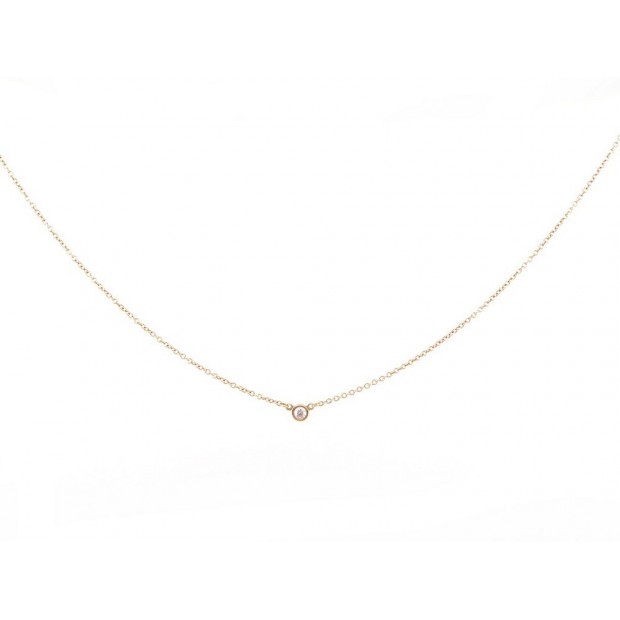 NEUF COLLIER TIFFANY & CO DIAMONDS BY THE YARD ELSA PERETTI OR 18K DIAMANT 920€