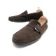 CHAUSSURES LOUIS VUITTON MOCASSINS A BOUCLE 8 42 EN DAIM MONOGRAM LOAFERS 630€