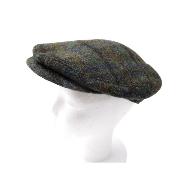 BERET MOTSCH POUR HERMES TAILLE 56 EN LAINE VERE CHAPEAU GREEN WHOOL HAT 490€