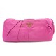 SAC A MAIN PRADA POCHETTE BP0051 EN TOILE SATIN ROSE PINK CLUTCH POUCH BAG 790€