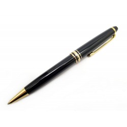 NEUF STYLO BILLE MONTBLANC MEISTERSTUCK CLASSIQUE DORE 10883 NOIR BOITE PEN 370€