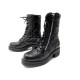 NEUF CHAUSSURES BOTTINES CHRISTIAN DIOR D-LEADER EN CUIR CANNAGE 40 BOOTS 1590€