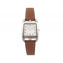 MONTRE HERMES CAPE COD PM CC1.250 23 MM QUARTZ ARGENT MASSIF 925 WATCH 2400€