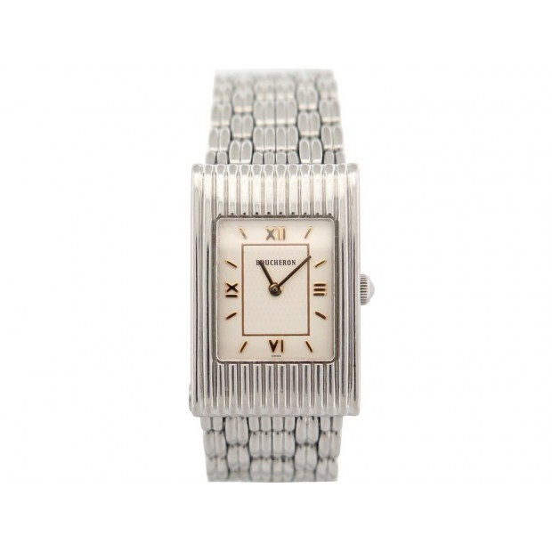 MONTRE BOUCHERON REFLET SMALL 32 MM QUARTZ +3 BRACELETS +BOITE WATCH 3470€