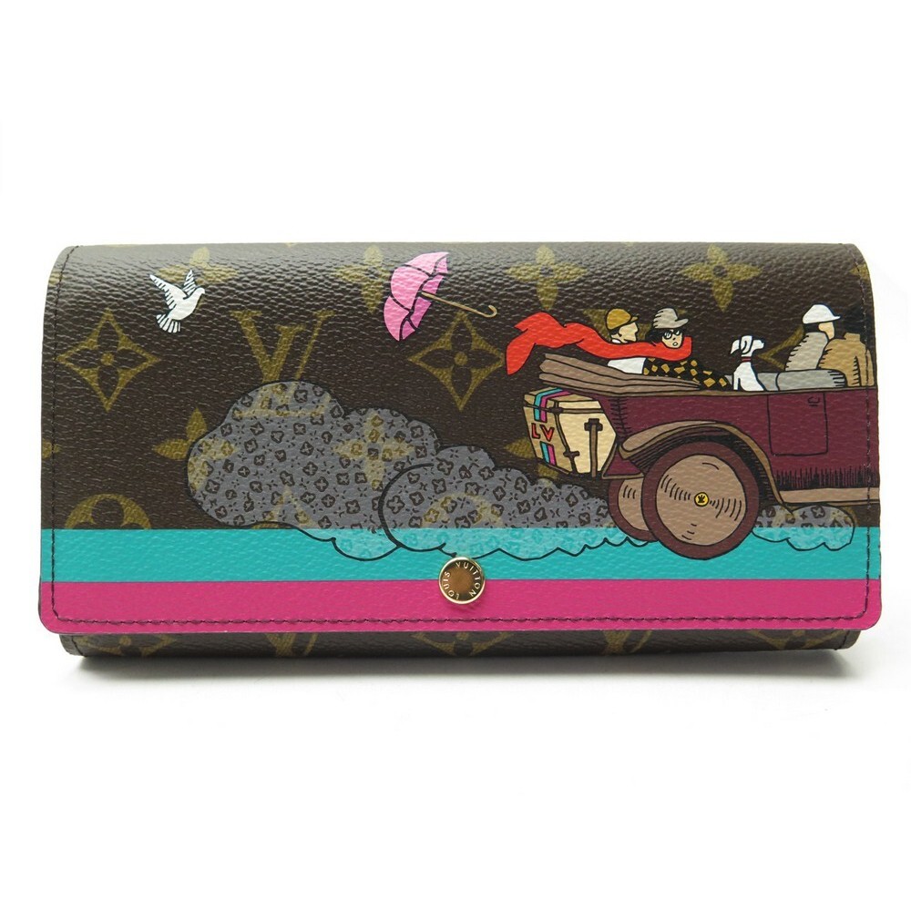 Louis Vuitton Monogram Canvas Limited Edition Monogram Canvas 2019  Christmas Animation Sarah Wallet - Yoogi's Closet