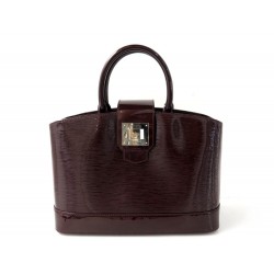 NEUF SAC A MAIN LOUIS VUITTON MIRABEAU PM EN CUIR VERNI AMARANTE HAND BAG 1520€