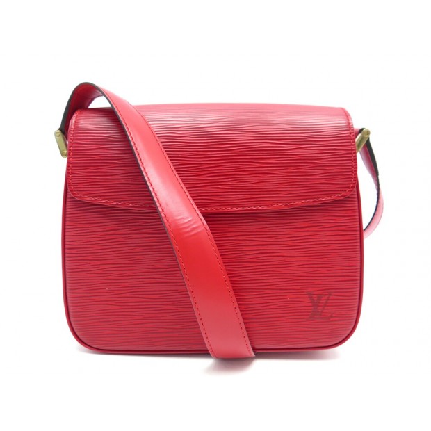 NEUF SAC A MAIN LOUIS VUITTON BUCI EN CUIR EPI ROUGE PORTE EPAULE HAND BAG 1590€