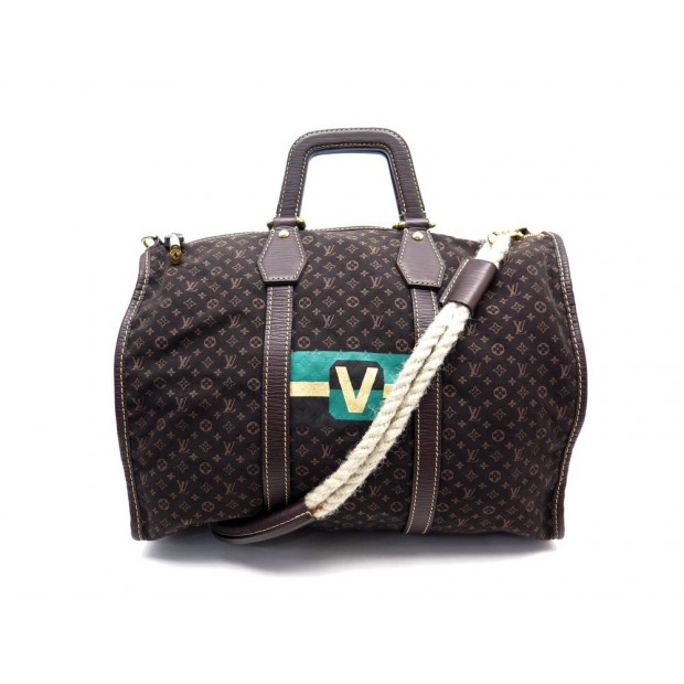 NEUF SAC DE VOYAGE LOUIS VUITTON MINI LIN INITIALES KEEPALL NEW HAND BAG 2700€