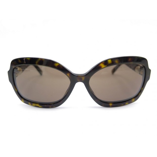 LUNETTES DE SOLEIL CHANEL CAT EYE PERLES 5132-H ECAILLE TORTUE SUNGLASSES 600€