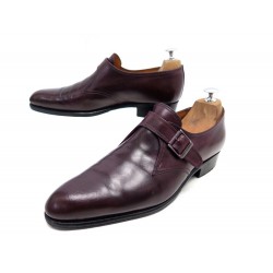 CHAUSSURES JM WESTON DERBY FLORE 529 MOCASSINS A BOUCLE 8E 42 L CUIR SHOES 890€