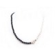 NEUF COLLIER CHANEL LOGO CC PERLES BICOLORES BICOLORES 2022 PERALS NECKLACE 720€