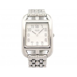 MONTRE HERMES CAPE COD CC1.210 23 MM QUARTZ EN ACIER STEEL WATCH 2600€