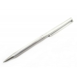 VINTAGE STYLO BILLE ST DUPONT CLASSIQUE EN ARGENT MASSIF 925 SILVER BALL PEN