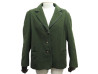  veste celine 3 boutons manteau en laine kaki