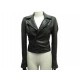 VESTE BALENCIAGA PERFECTO 374639 S 34 EN CUIR NOIR BLOUSON LEATHER JACKET 1795€