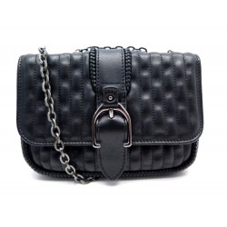 SAC A MAIN LONGCHAMP AMAZONE XS 10022941545 BANDOULIERE CUIR NOIR HAND BAG 640€