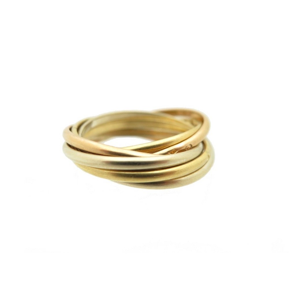 bague cartier trinity semainier 7 