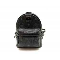 NEUF SAC A DOS MCM STARK BEBE BOO EN TOILE VISETOS CLOUTEES BACKPACK BAG 850€