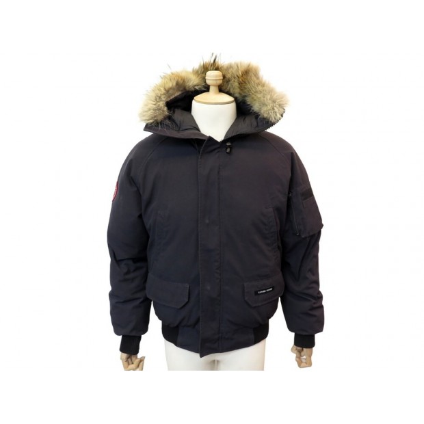 BLOUSON CANADA GOOSE AVIATEUR CHILLIWACK BOMBER 7950M M 50 BLEU MARINE COAT 850€