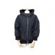 NEUF BLOUSON CHRISTIAN DIOR 36 38 M MANTEAU EN SOIE NOIR CINTRE SILK COAT 3500€