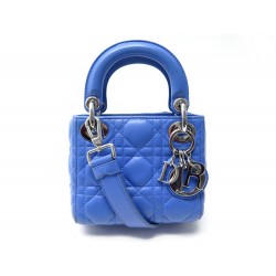 LadyNano Pouch Blue  Womens Dior Mini Bags & Belt Bags