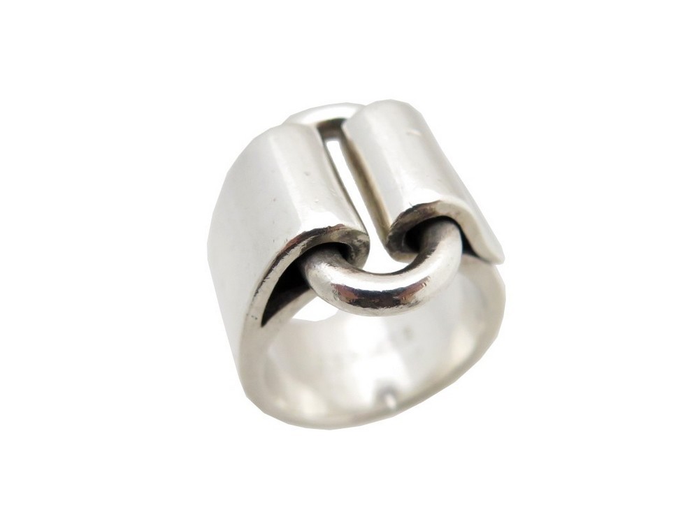 （HERMES）Bague Attelage Hermes MM bague-hermes-attelage-t-54-