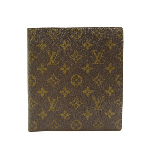 VINTAGE PORTE BLOC NOTE LOUIS VUITTON EN TOILE MONOGRAM LV NOTEPAD HOLDER