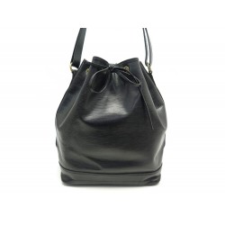 VINTAGE SAC A MAIN LOUIS VUITTON NOE GM EN CUIR EPI NOIR LEATHER HAND BAG 1640€