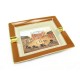 CENDRIER HERMES VIDE POCHE EN PORCELAINE CHATEAU CHEVAUX DRESSAGE ASHTRAY 590€