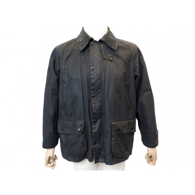 BLOUSON BARBOUR BEDALE A105 VESTE MANTEAU COTON HUILE BLEU MARINE JACKET 360€