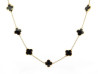 collier van cleef arpels pure alhambra 10 motifs or
