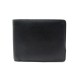 PORTEFEUILLE DIOR HOMME PORTE CARTES MONNAIE CUIR GRAINE NOIR BLACK WALLET 330€