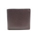 PORTEFEUILLE LOUIS VUITTON CUIR TAIGA AUBERGINE PORTE CARTES LEATHER WALLET 440€