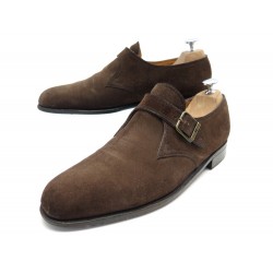 CHAUSSURES JM WESTON MOCASSINS A BOUCLE FLORE 531 9.5B 43.5 FIN DAIM SHOES 890€