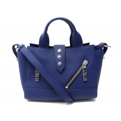 NEUF SAC A MAIN KENZO MINI KALIFORNIA EN CUIR BLEU BANDOULIERE HAND BAG 435€