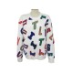 NEUF PULL LOUIS VUITTON LETTRES LETTERS LV X NBA 1A8X0J L 50 SWEATER SOLDOUT