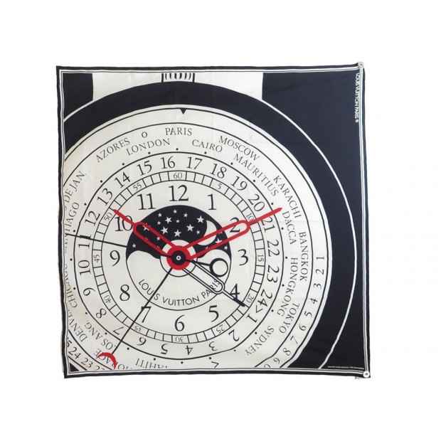 NEUF FOULARD LOUIS VUITTON LE TEMPS DU VOYAGE PAR AULENTI CARRE 140 SCARF 615€